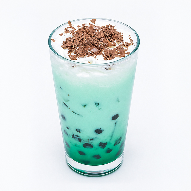 チョコミントミルク