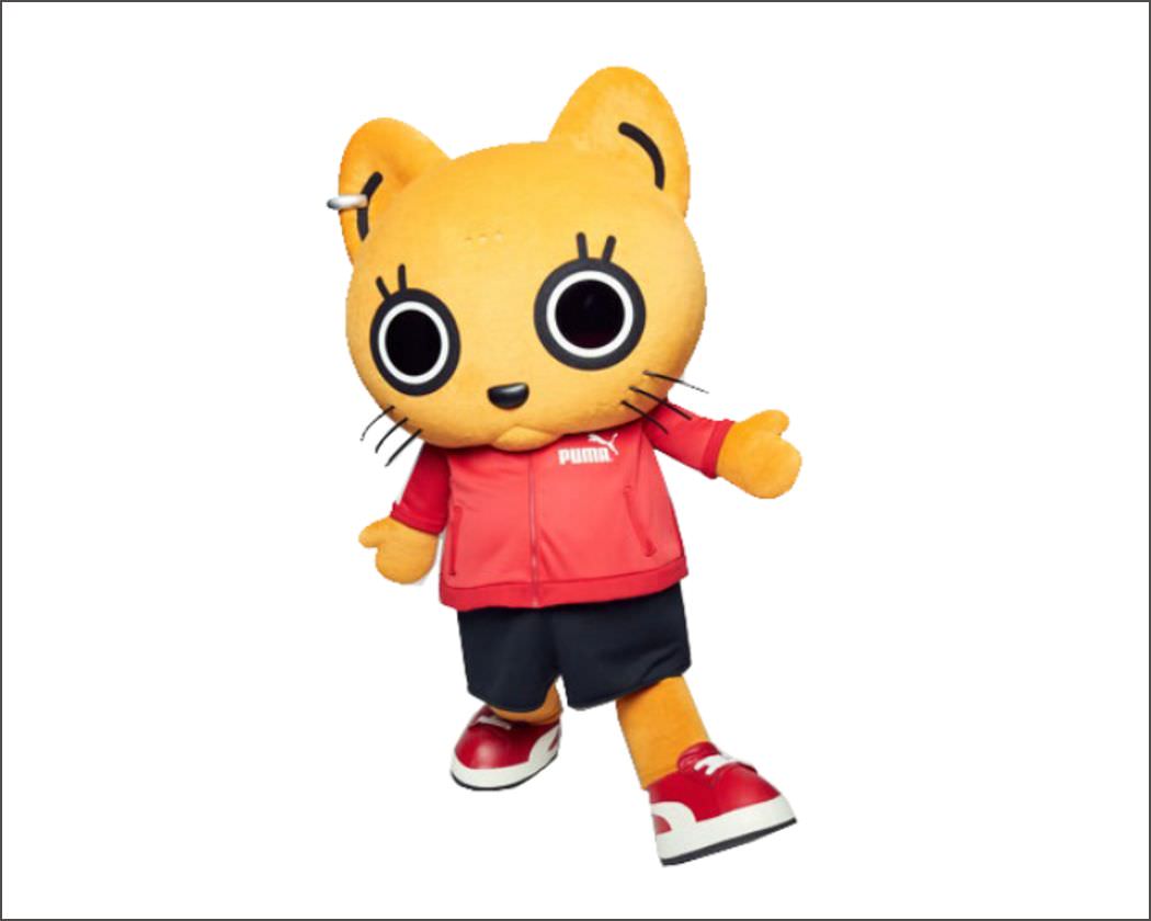 2.PUMA公式キャラクターNEKO-san登場イベント開催
