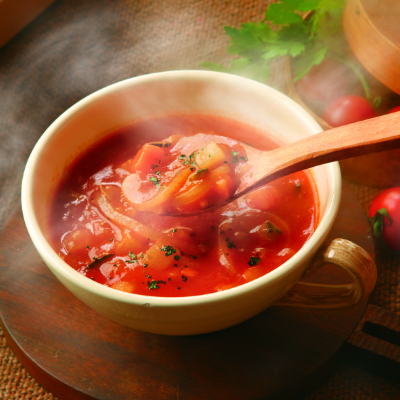 たっぷり野菜のミネストローネ