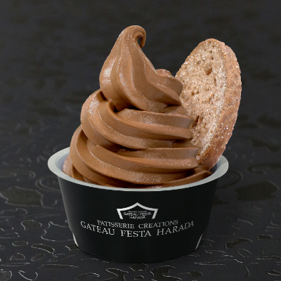 ソフトクリーム デ・ロワ ノワール